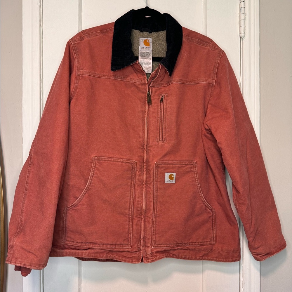 Vintage Women’s Carhartt Sandstone Ridge Sherpa Lined Coat